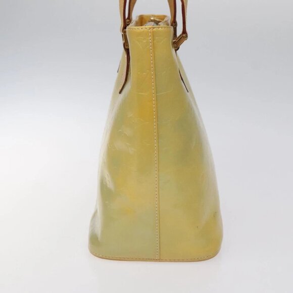 LOUIS VUITTON Monogram Vernis Houston Hand Bag Gris M91053 LV Auth 117329 - Picture 11 of 14